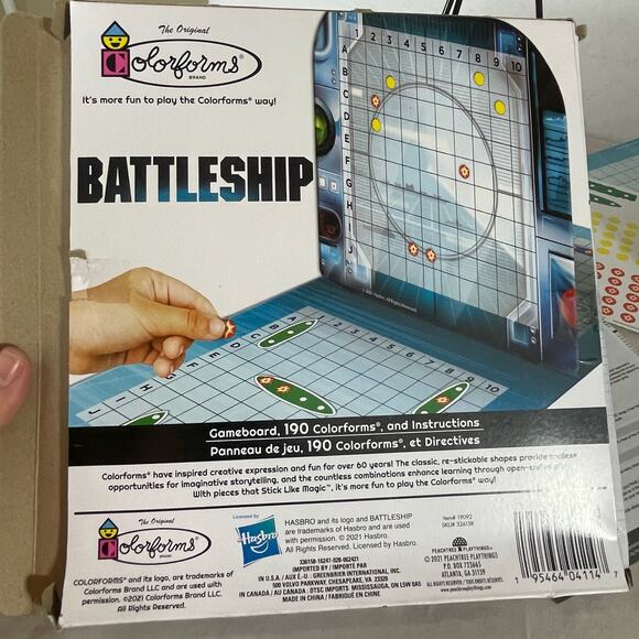 Colorforms Classic Games Lot of 4 Battleship Monopoly Candy Land Chutes &Ladders - Picture 6 of 11